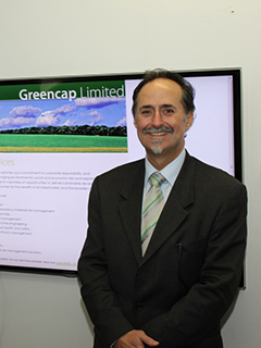 Greencap group commercial manager Peter Mitchell 